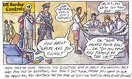 'Immigration' comic strip